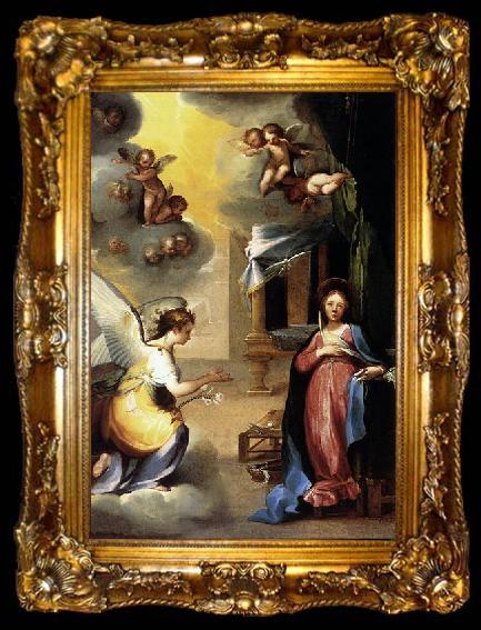 framed  Ventura Salimbeni The Annunciation, ta009-2